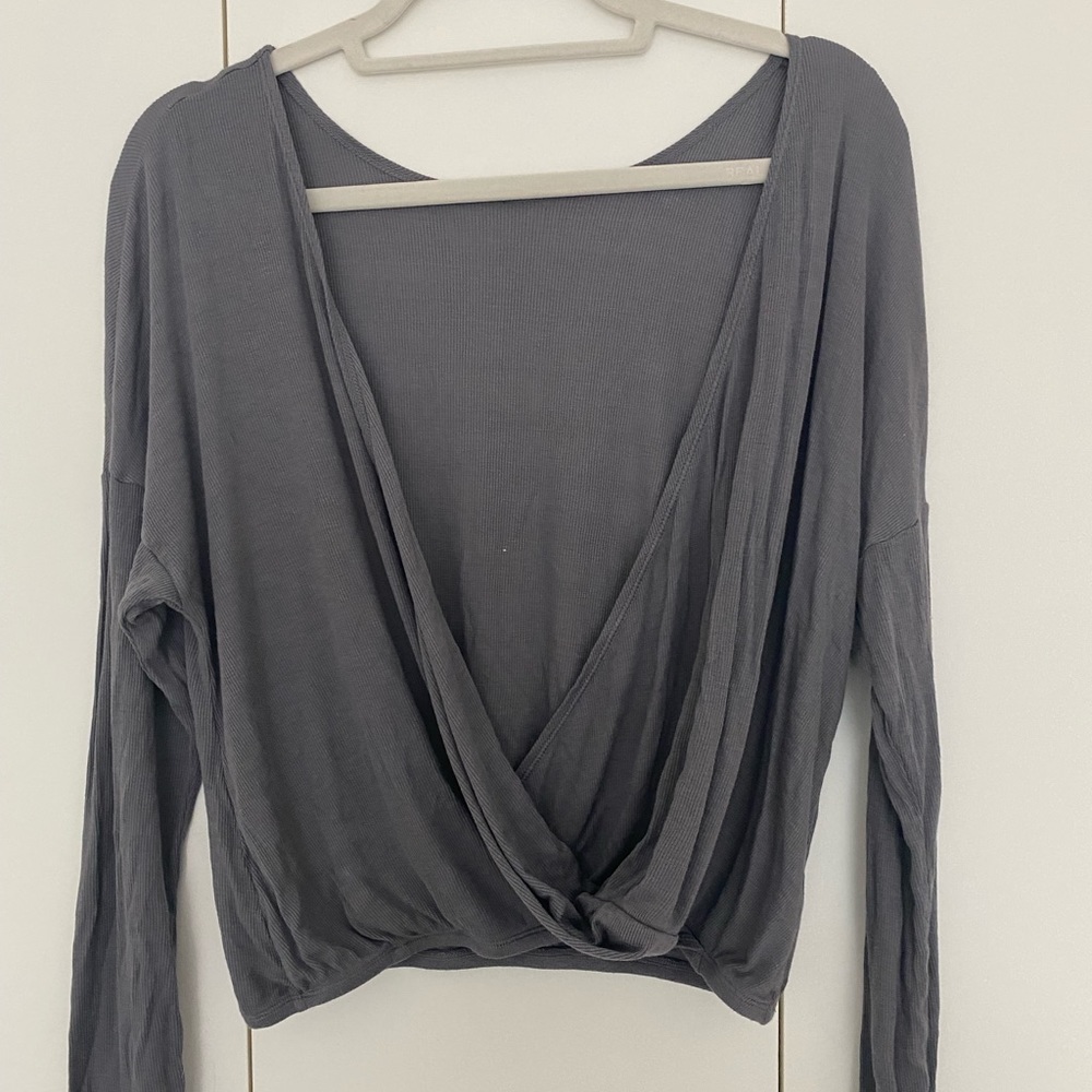 Joy Lab long sleeve activewear top - reversible